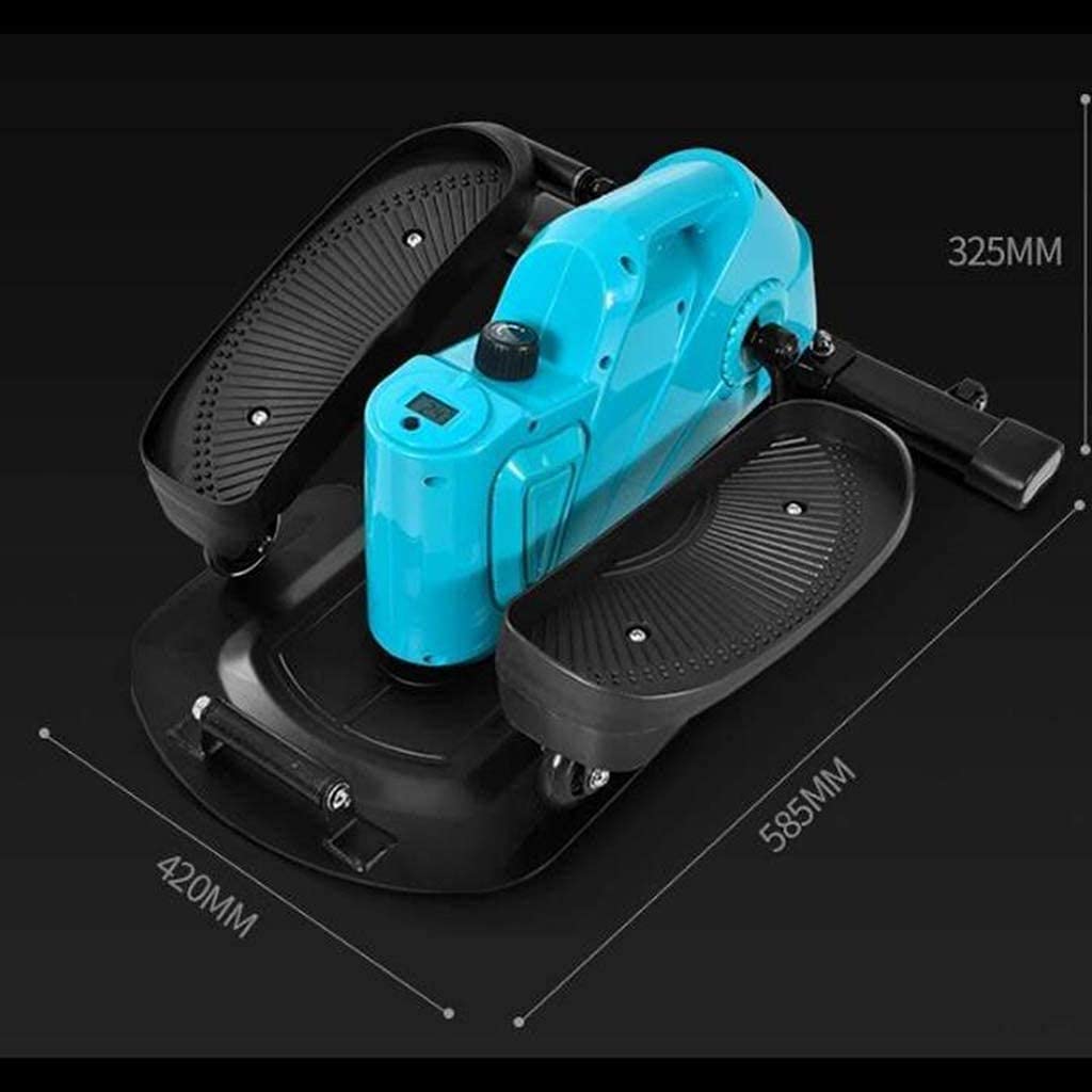 Mini Stepper Exercise Machine Fitness Swing Stepper Twister Stepper Up-Down Stepping Indoor Stair Stepper Portable Home Gym for Women and Man with Monitor for Full-Body Workout