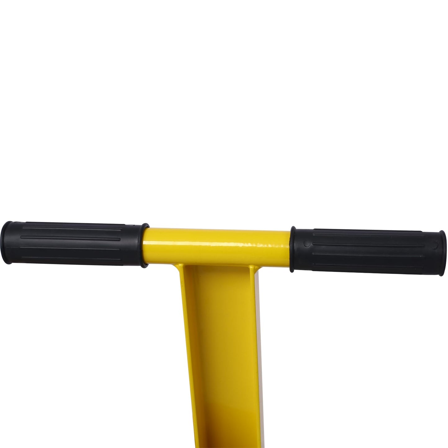 Heavy-Duty Steel Trailer Dolly - 600 Lb Load Capacity, Pneumatic Wheels, 44" Handle for Easy Maneuvering of Boat, Utility, and Jet Ski Trailers (Yellow)