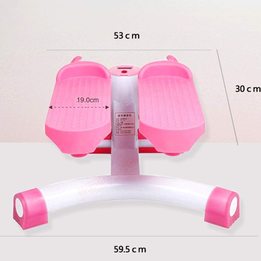 Stepper,Stepper-59.5 * 53 * 30cm Fitness Stair Stepper, Mini Stepper Fitness Cardio Exercise Trainer, Adjustable Height Stepper Machine with Twisting Action Efficency