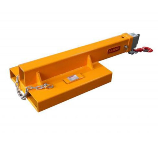 Forklift Short Mobile Crane Lifting Hoist Jib Boom 9900lb Capacity Attachments