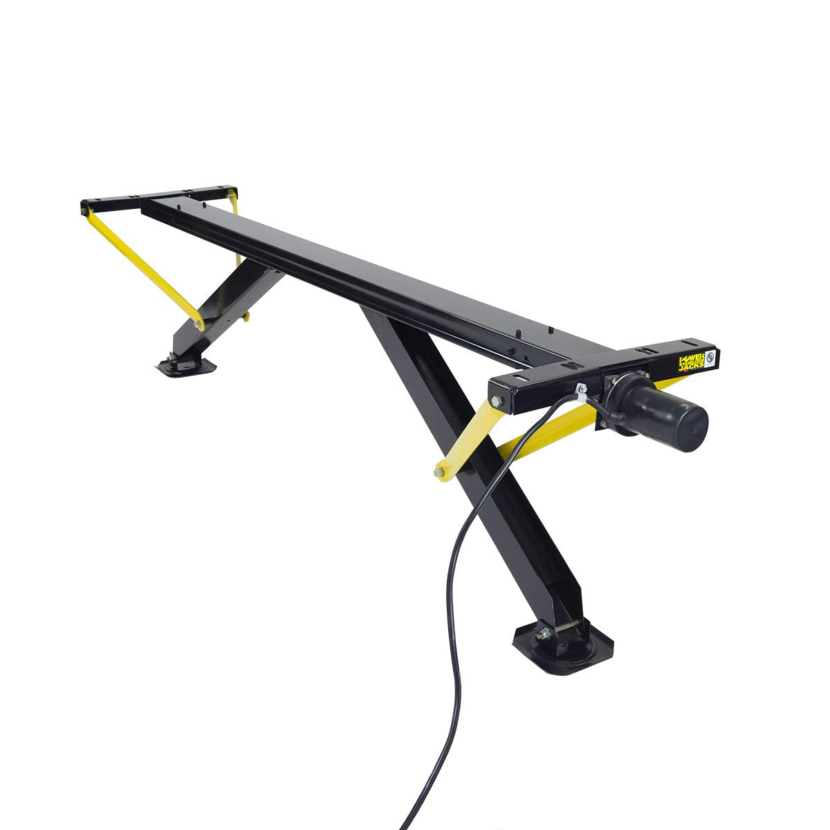 Lippert PSX1 High-Speed RV Power Stabilizer Jack System, No-Switch Assembly, Automatic Adjustment, Heavy-Gauge Powder-Coated Steel Frame, Up to 30" Extension - 337199