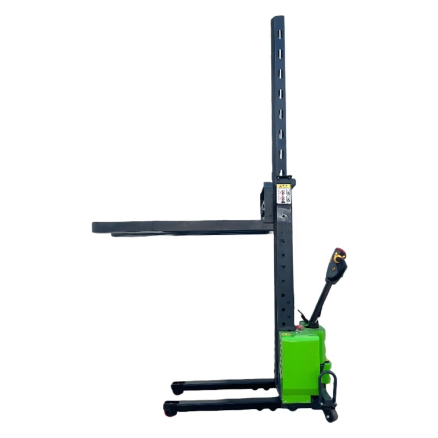 Electric Pallet Handling Equipment Stacker, Battery Powered Forklift Lift Truck, Walk Behind Hydraulic Lifting Machine, Warehouse Stacking Equipment, Material Handling System