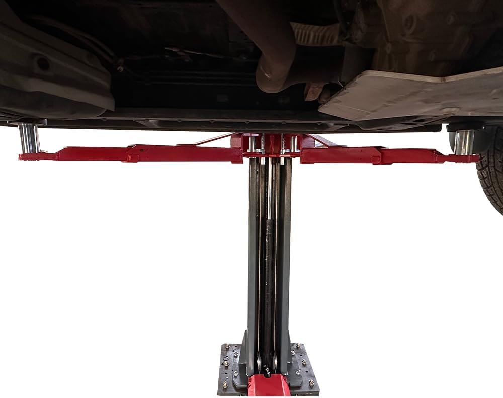 KATOOL 4.0HP 12000lbs Two/2 Post Lift Car Lift Single Point Release Automotive Lift for Home Garage and Shop, 220V, KT-H120D