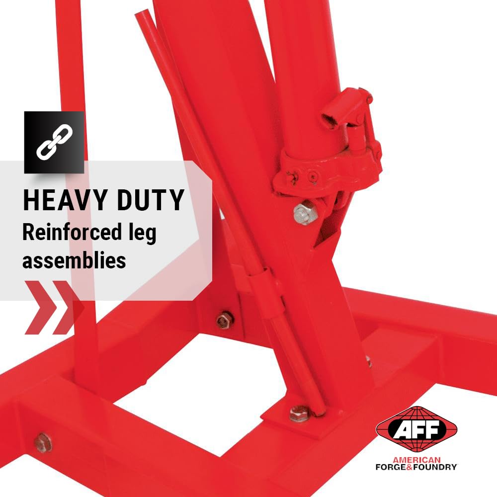 AFF 3 Ton Engine Crane - Hydraulic Engine Hoist - Heavy Duty