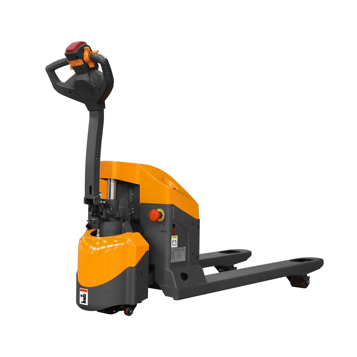 Apollo Full Electric Pallet Truck Heavy Duty Mini Truck Walkie Pallet Jack for Narrow Scene 3300lbs Capacity 48" x 27" Fork