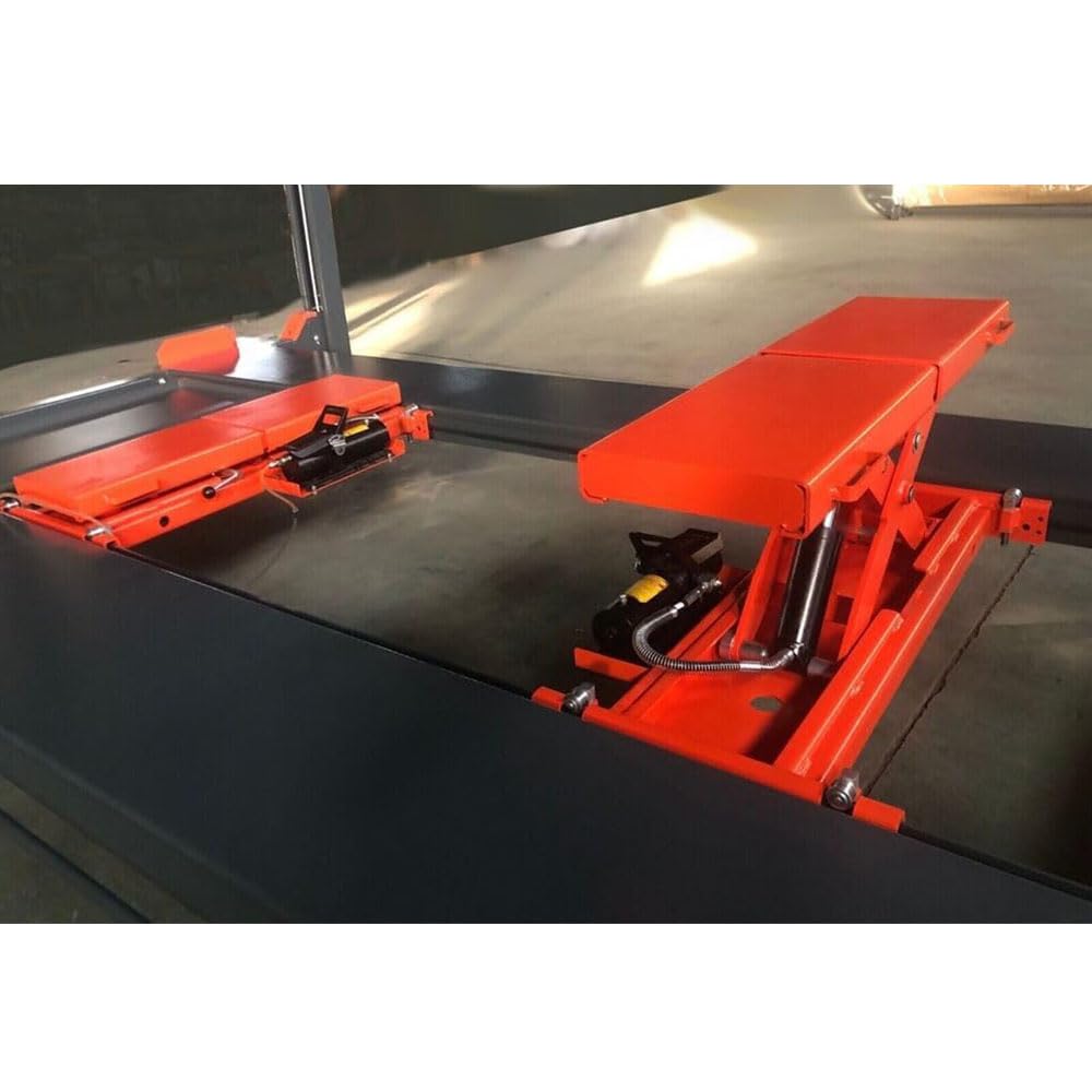 KATOOL Rolling Jack Bridge Jack for KT-4H110/4H850 Four Post Lifts with 5000Lbs Lifting Capacity