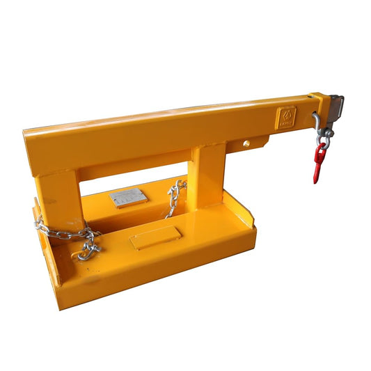 Landy Attachments Forklift Short Mobile Crane Lifting Hoist Jib Boom 5500lb Capacity