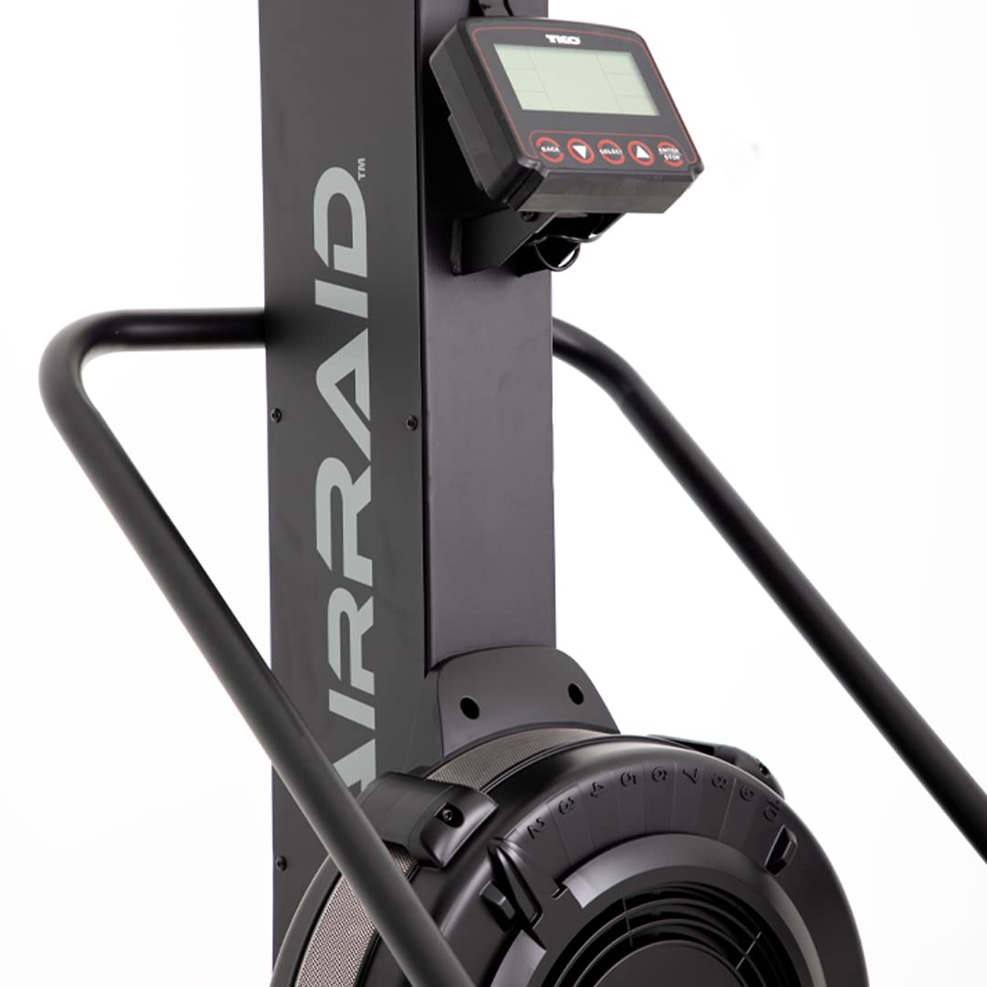 TKO AirRaid Ski Exercise Machine with 10 Setting Wind Resistance | Get a High Impact Cardio Workout | A Must Have Indoor Exercise Equipment