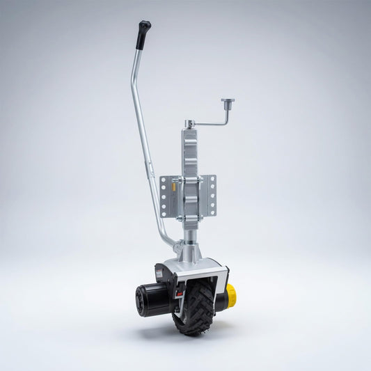 WNGJZZYC Electric Jockey Wheel, 12V 550W Trailer Dolly Electric, 6000lbs Towing Capacity, for Caravans, Boat Trailers, Horse Trailers