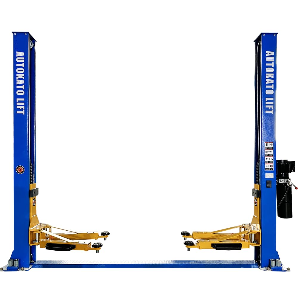 KATOOL AK-H115Z 3.0HP Two Post Lift Car Lift Truck Hoist with 11000Lbs lifting Capacity