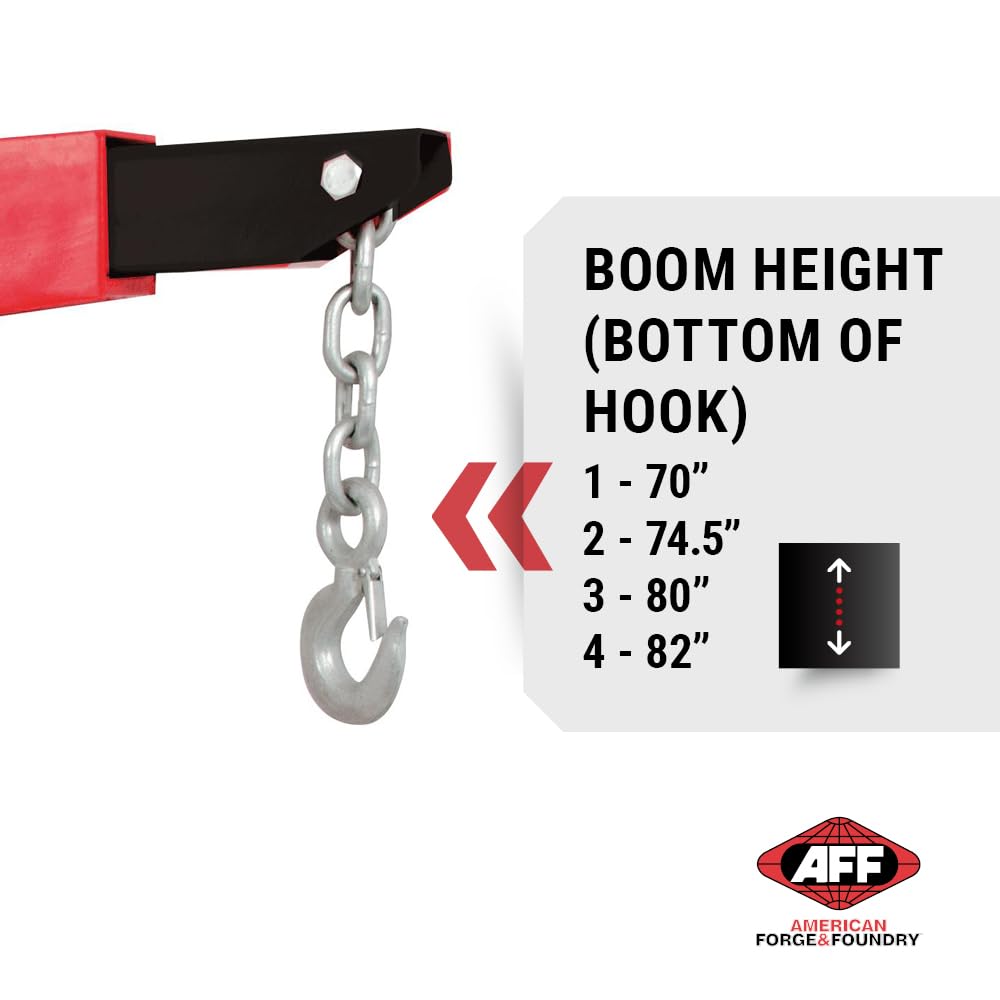 AFF 3 Ton Engine Crane - Hydraulic Engine Hoist - Heavy Duty
