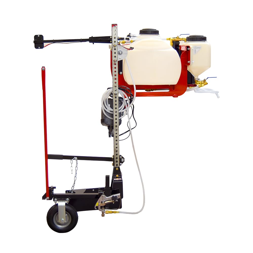 LineRider Electric UTV Mounted Athletic Field Line Striper (Part #10005241) | 25 Gallon Paint Tank | Low Pressure 0–35 PSI Spray Pump | 12V Battery Powered | Fits Most UTV Beds | Made in USA