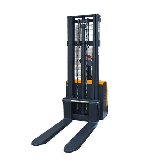 HLOMAUD Electric Forklift Pallet Lifter 1T 3.5M Semi Stacker