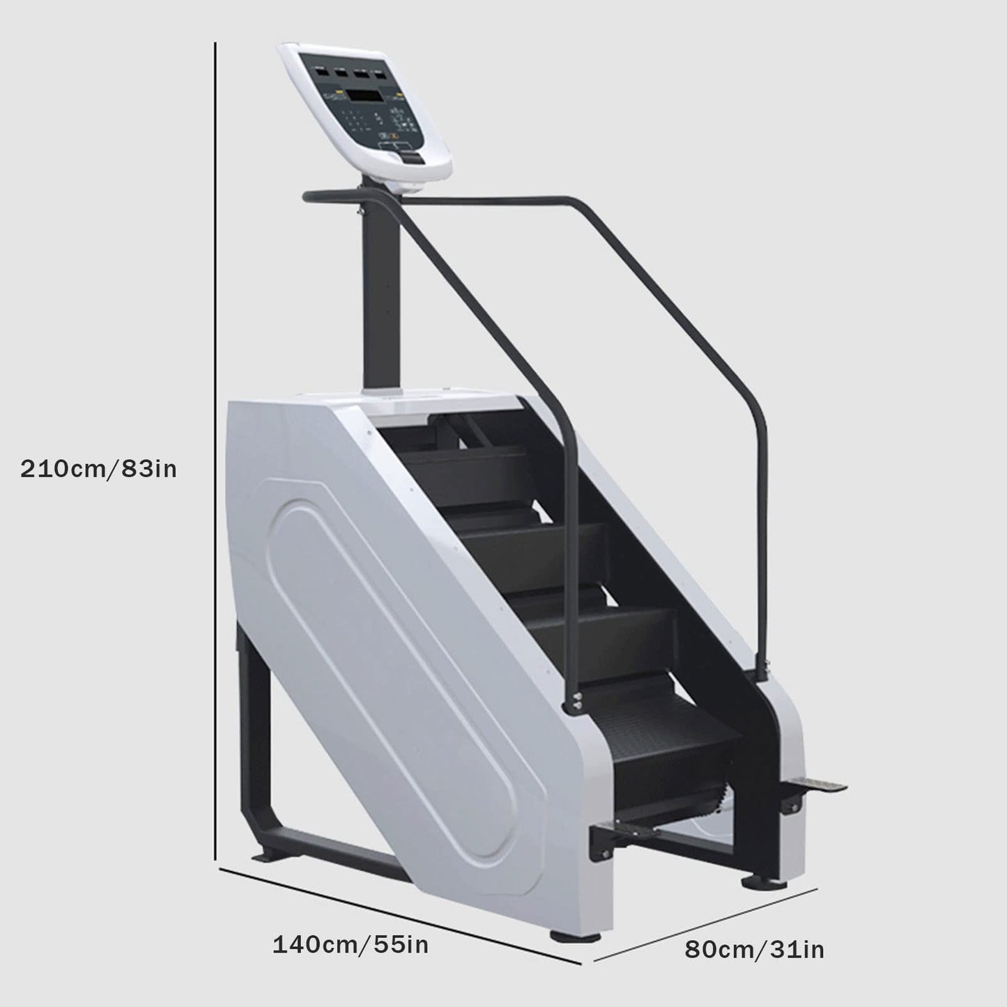 GAORUIFENG Stair Clim Training Machine Clim Machine Clim Stepper Aerobic Adjustable Speed Step Machine