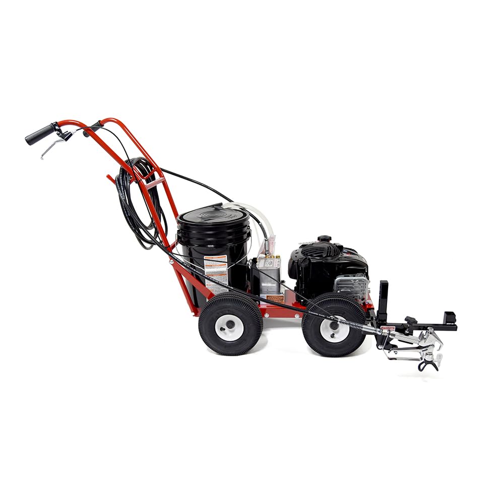 Athletic Field Airless Striping Machine (Model# 4250 Part# 10003947) | Pavement & Warehouse Striping | High Pressure | Light Weight | 3000 PSI Spray Pump | Fix Uneven Athletic Fields | Made in USA