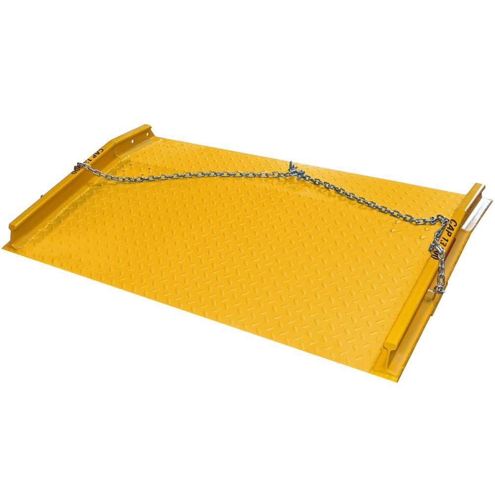 Dock Board, 60" x 60" Steel, 13,000 lb, for Forklift, up to 7" Differential, Guardian