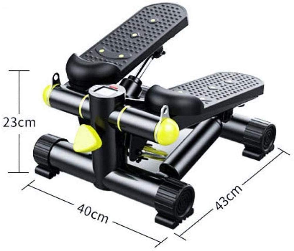 Mini Stepper for Exercise | Exercise Machine for Home Use | Small and Portable Cardio Machine | Stair Stepper for Home Use | with Resistance Bands and Digital Display