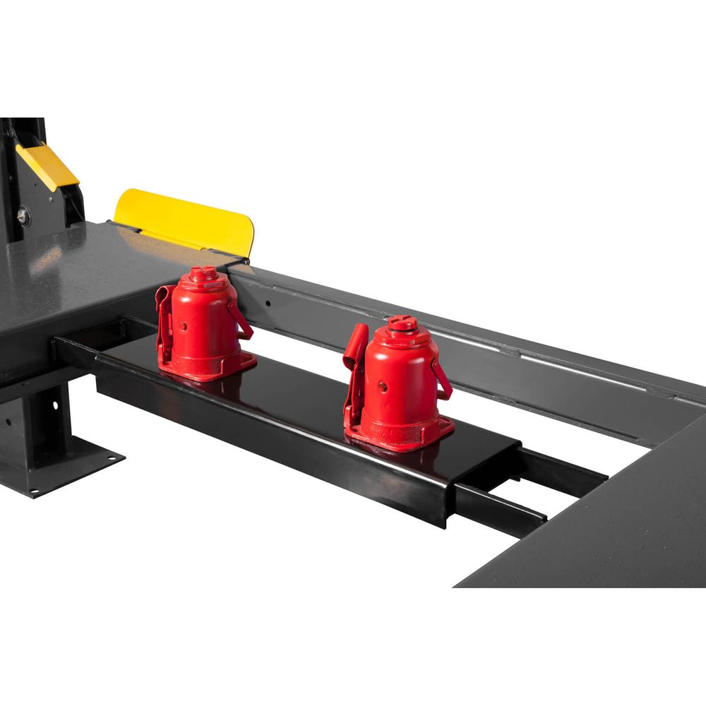 BendPak JP-6 Telescoping Sliding Jack Platform - 6,000lb Weight Capacity Accessory for Four Post Runway Style Lifts