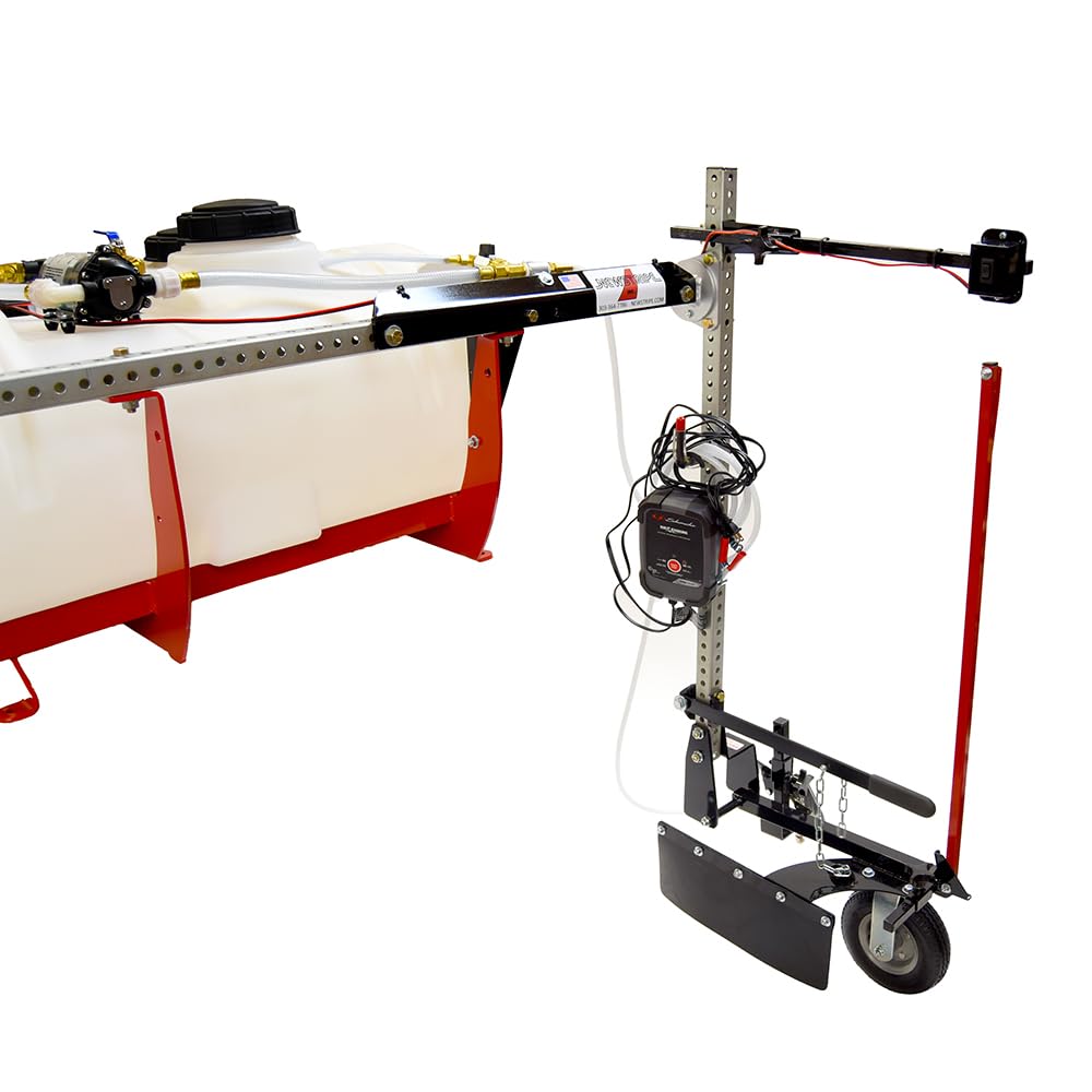 LineRider Electric UTV Mounted Athletic Field Line Striper (Part #10005241) | 25 Gallon Paint Tank | Low Pressure 0–35 PSI Spray Pump | 12V Battery Powered | Fits Most UTV Beds | Made in USA