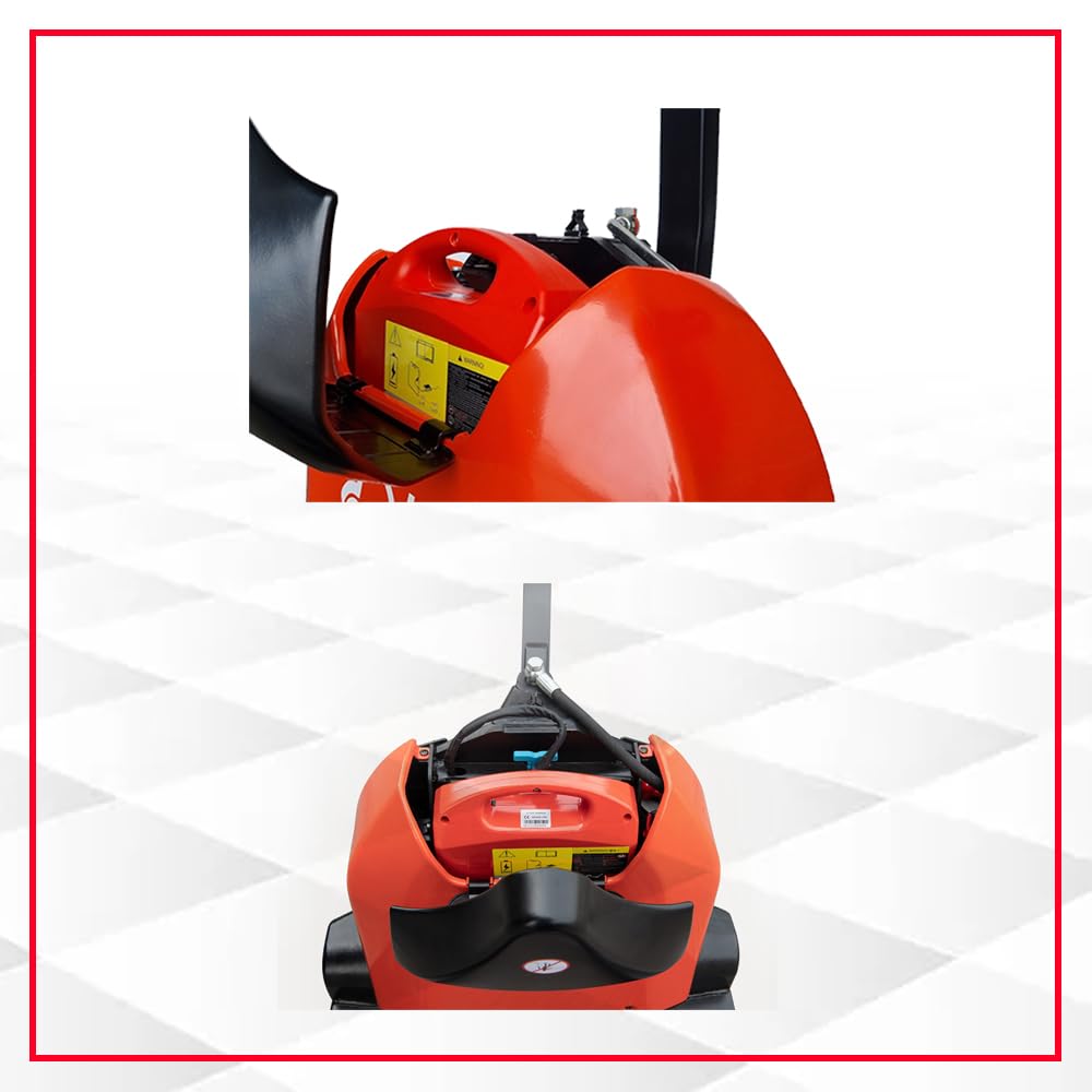 Chicago Lifts 48" x27" Full Electric Pallet Jack 3300lbs Capacity Li-Ion Battery 24V/30AH