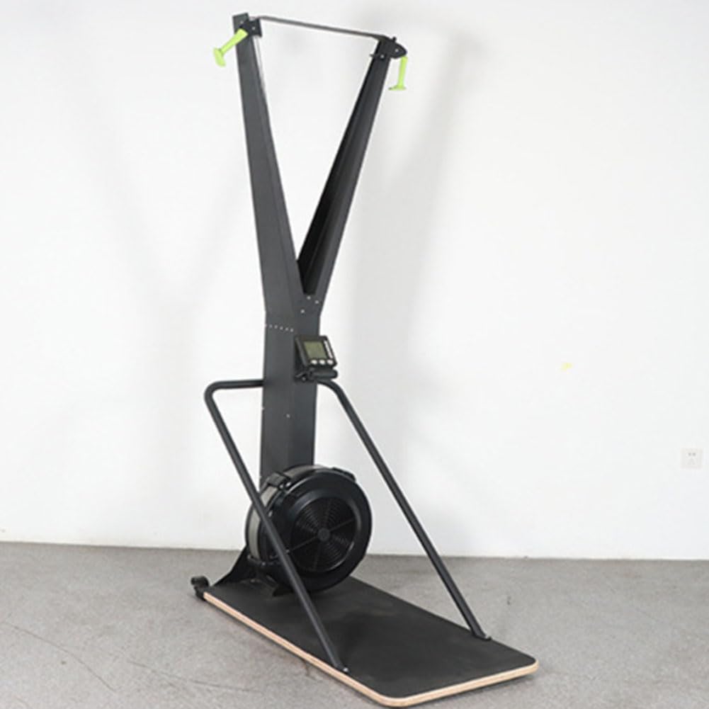 UPWONEA Large Wind Resistance Ski Machine, Full Body Training Indoor Home Use, Adjustable Resistance Ski Machine, Simulates Real Skiing, Multi-Venue Application