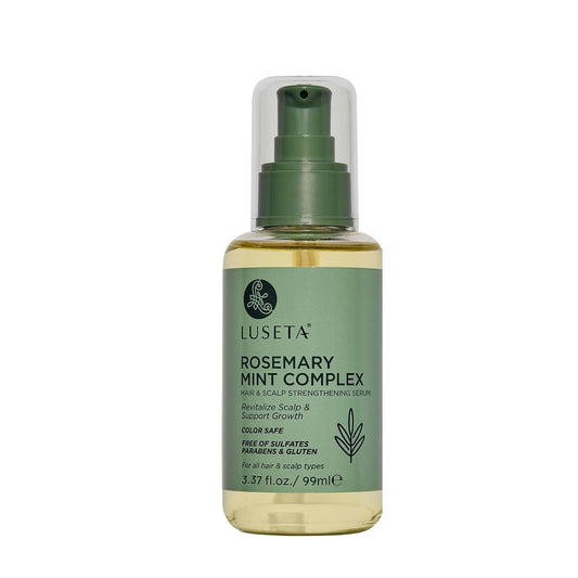 LUSETA Rosemary Oil for Hair Growth, Essential Oil Treatment for Thinning Hair and Damaged Hair, Strengthening & Moisturizing Formula for Split Ends, Color Safe for Women Men, 3.37 fl oz