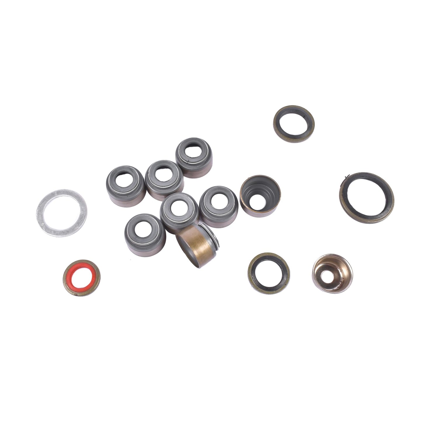 Cylinder Head and Gasket Set Fit for Cummins A2000 A2300 Engine Daewoo Forklift D20S D25S D30S, Overhaul Kit with OE 4900995 4900715 4900931