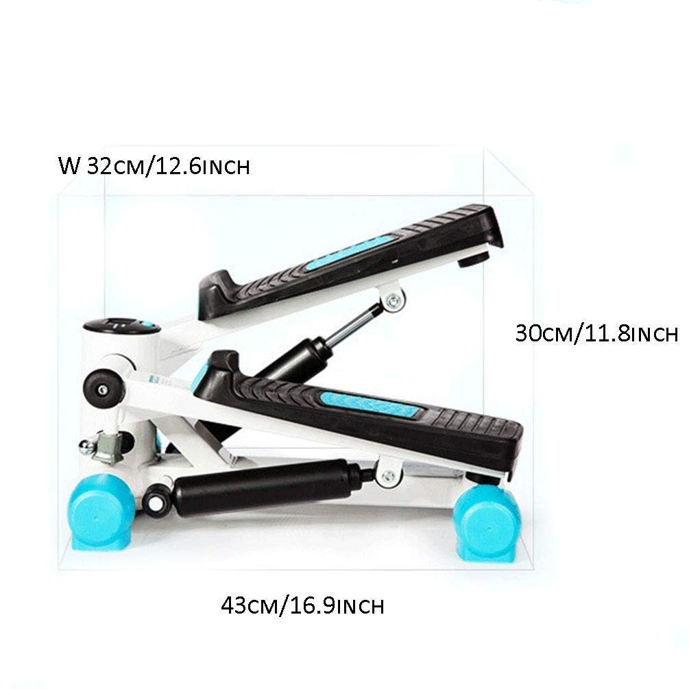 Portable Climber Stair Stepper & Waist Fitness Twister Step Machine with LCD Monitor,Suitable for Body Workout Weight Loss and Fat Loss