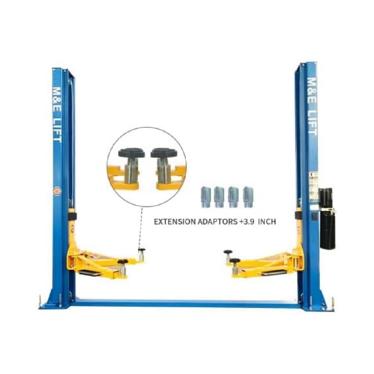 ME-H1000 Two Post Car Lift 10,000-lb Lifting Capacity CE Certified 2 Post Lift, Auto Lift for Auto Repair Shops, Vehicle Lifts for Home Garage