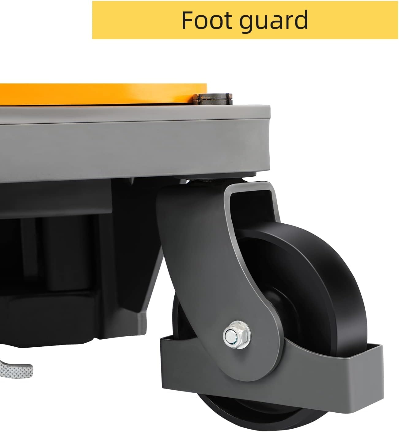 APOLLOLIFT Semi-Electric Stacker, Pallet Stacker 3300 lbs Capacity 118" Lifting Height, with Straddle Legs and Adjustable Forks