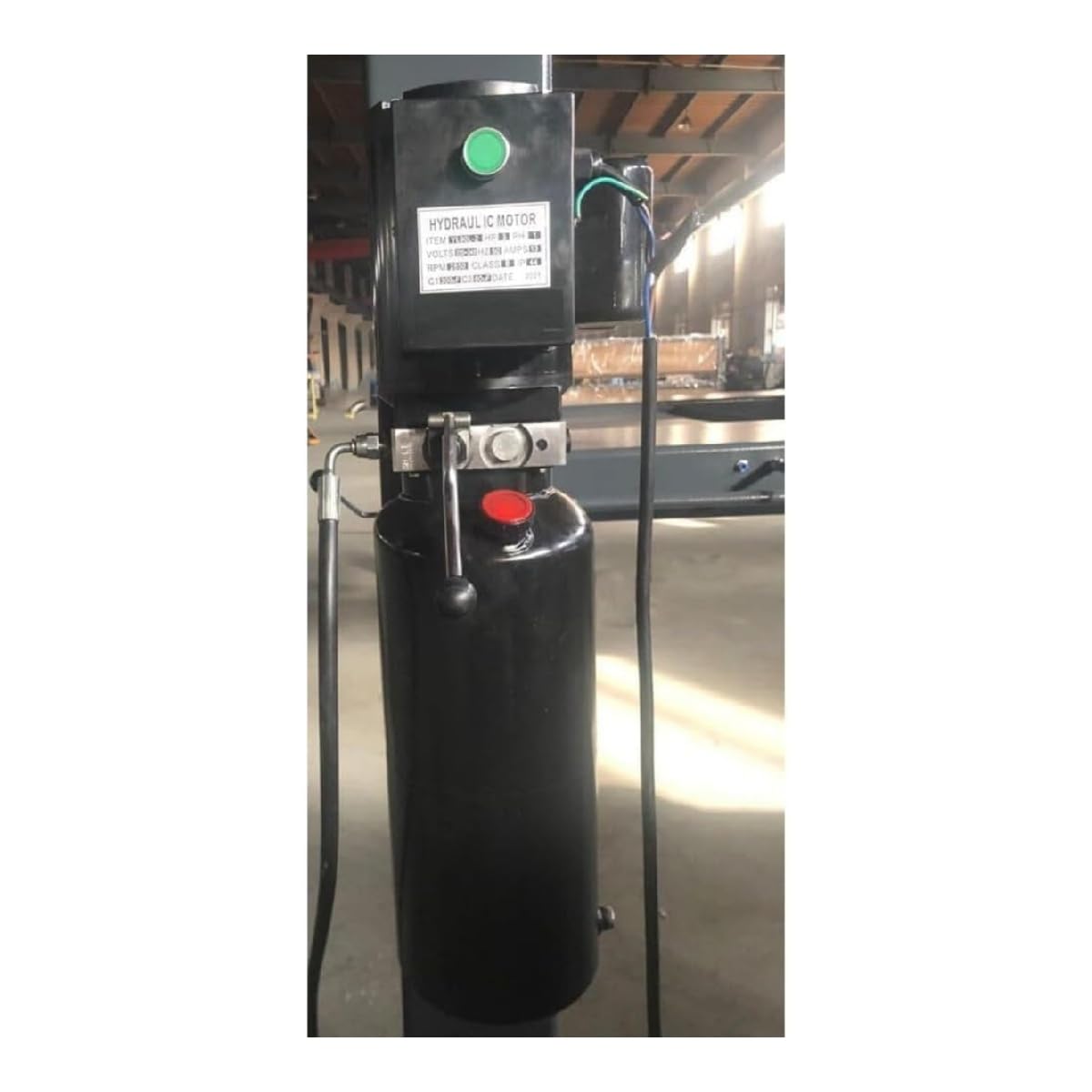 KT-4H110 Four Post Lift 11,000 Lbs Load Bearing 84.5 Inch Lifting Height Vehicle Lift, 3.0HP 110V 4 Post Lift Parking Lift (Forklift Unloading Required)