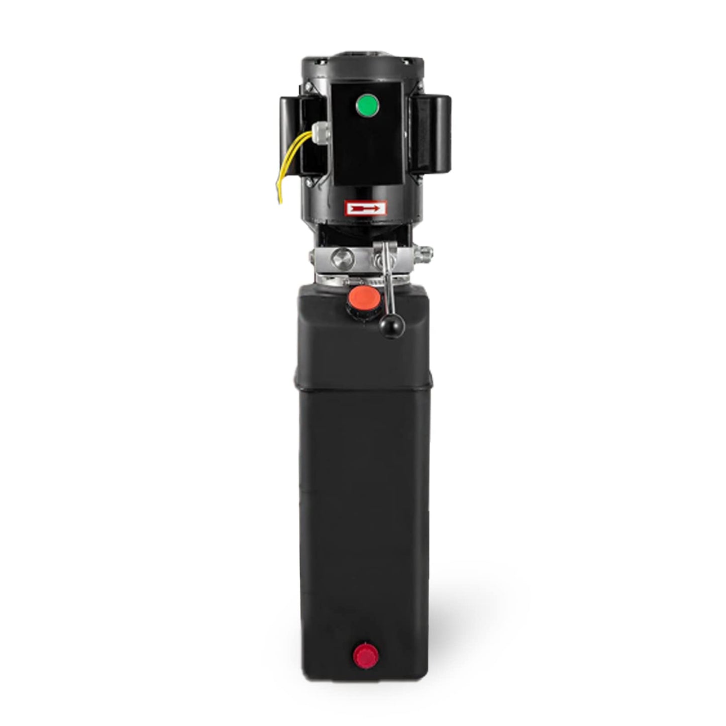 220V Hydraulic Power Unit 2950 PSI, 2HP Single-Acting Post Hydraulic Pump for Dump Trailer & Car Lifting