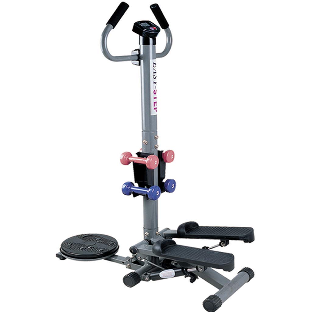 Mini Stepper, Swing Stepper, Multifunctional Stair Stepper, Household Twisting Stepper, Exercise Fitness Machine Silent Sports Fitness Device with Handle
