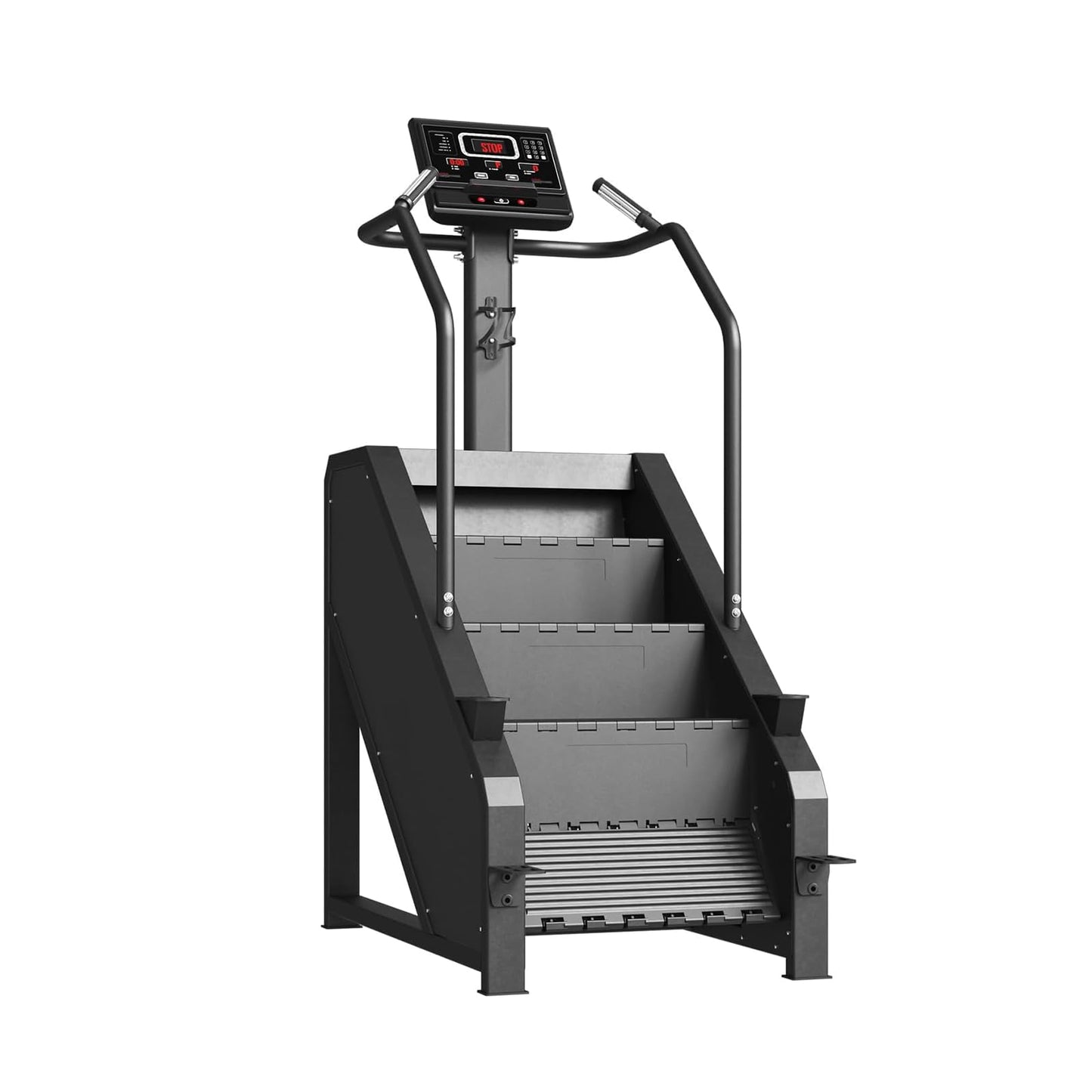 JELENS Stair Climber Machine, Stair Stepper with Infrared Motion Sensor and Auto-Lock, Full Body Workout Home Gym Equipment with 15 Speed Levels and 400LBS Capacity, 54" L x 30" W x 76" H