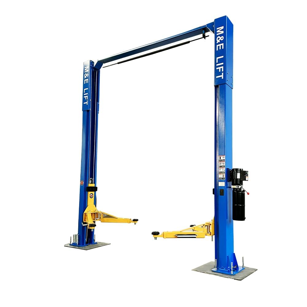 ME-LM110S Two Post Lift/2 Post Lift Auto Lift 220V Car Lift with 11000Lbs Lifting Cpacity Shop Equipment