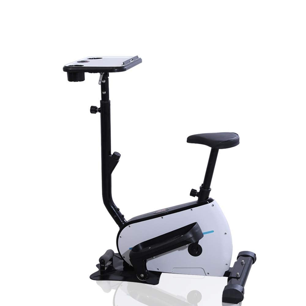 IWHBCBOIX Mini Stepper,Fitness Stair - Portable Adjustable Resistance, Exercise Machine with Bands & LCD Display and Comfortable Foot Pedals