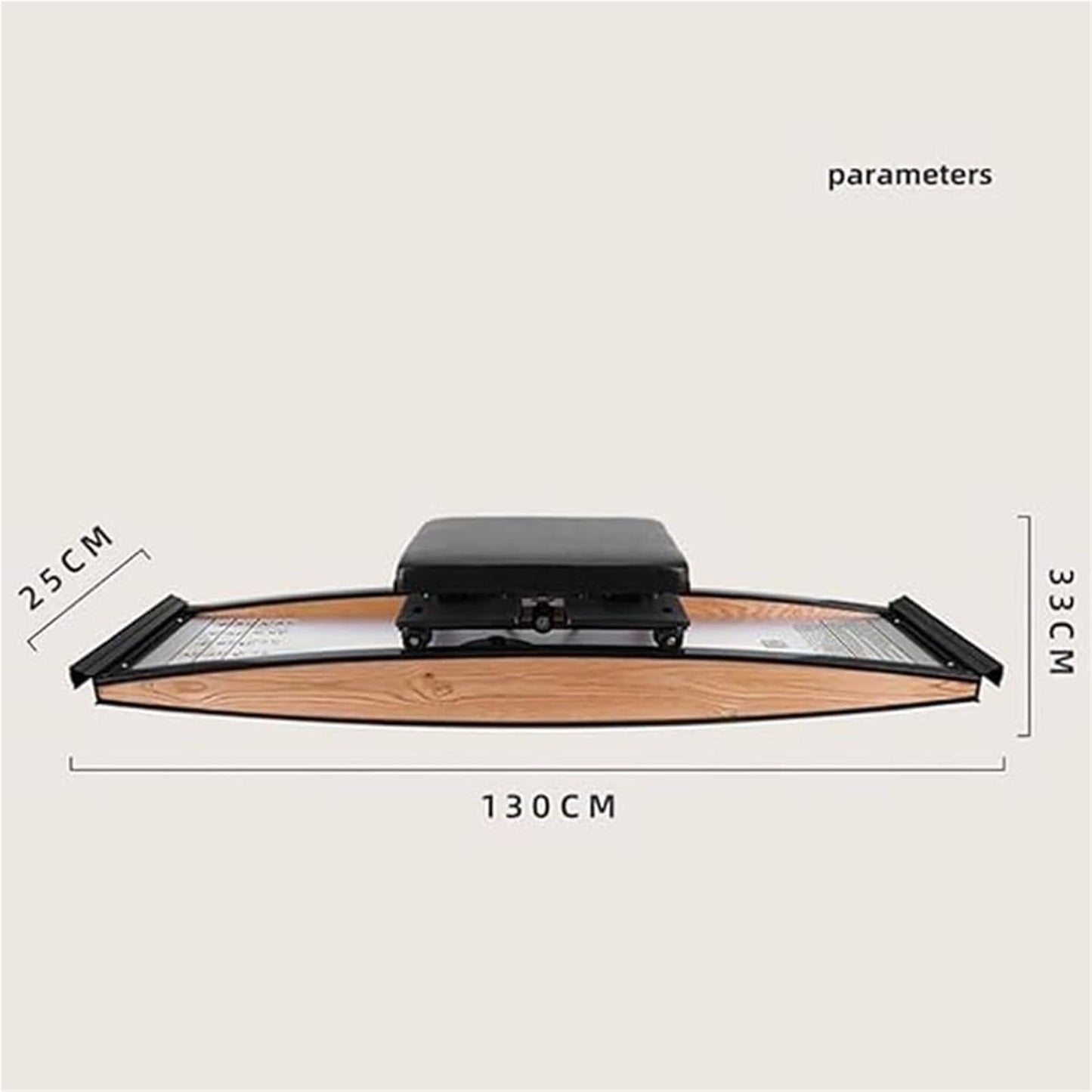 Ski Simulator，Ski Machine， Aerobic Ski Machine Exercise Equipment with Armrest Body Balance Workout