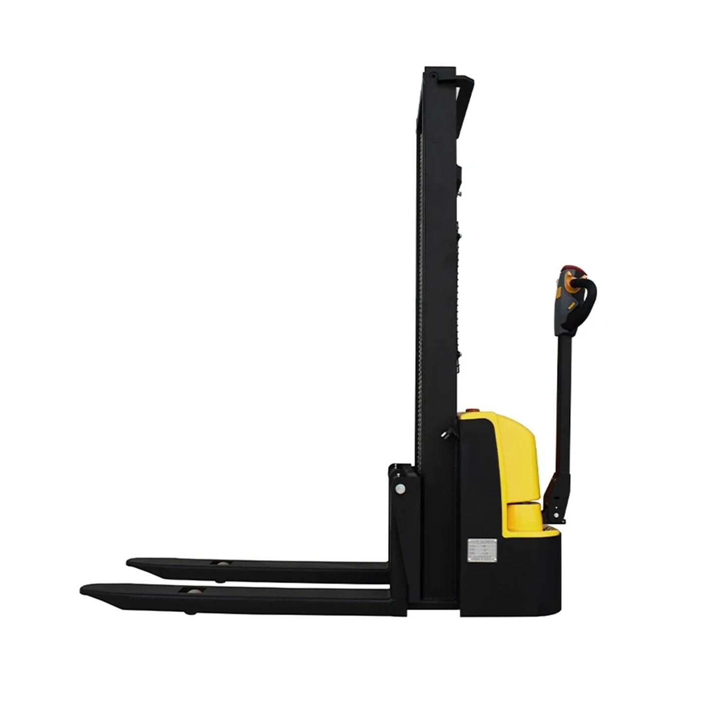 HLOMAUD Electric Forklift Pallet Lifter 1T 3.5M Semi Stacker