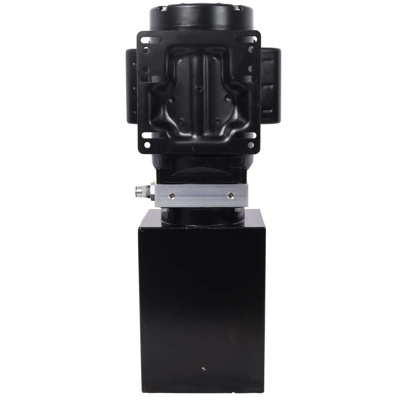 Heavy-Duty Hydraulic Power Unit for Car Lifts, AC 220V Single Phase, Replacement Pump for 2-Post & 4-Post Lifts, Auto Shop Equipment (Black, 6 Quart)
