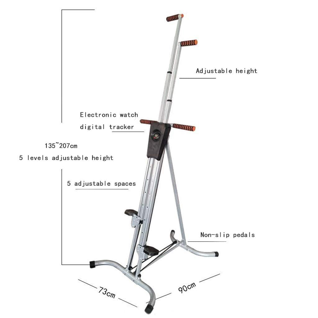 Mini-Stepper Swing Stepper Climber Vertical Climbing Cardio Exercise Machine Space Walker Climbing Machine Home Fitness