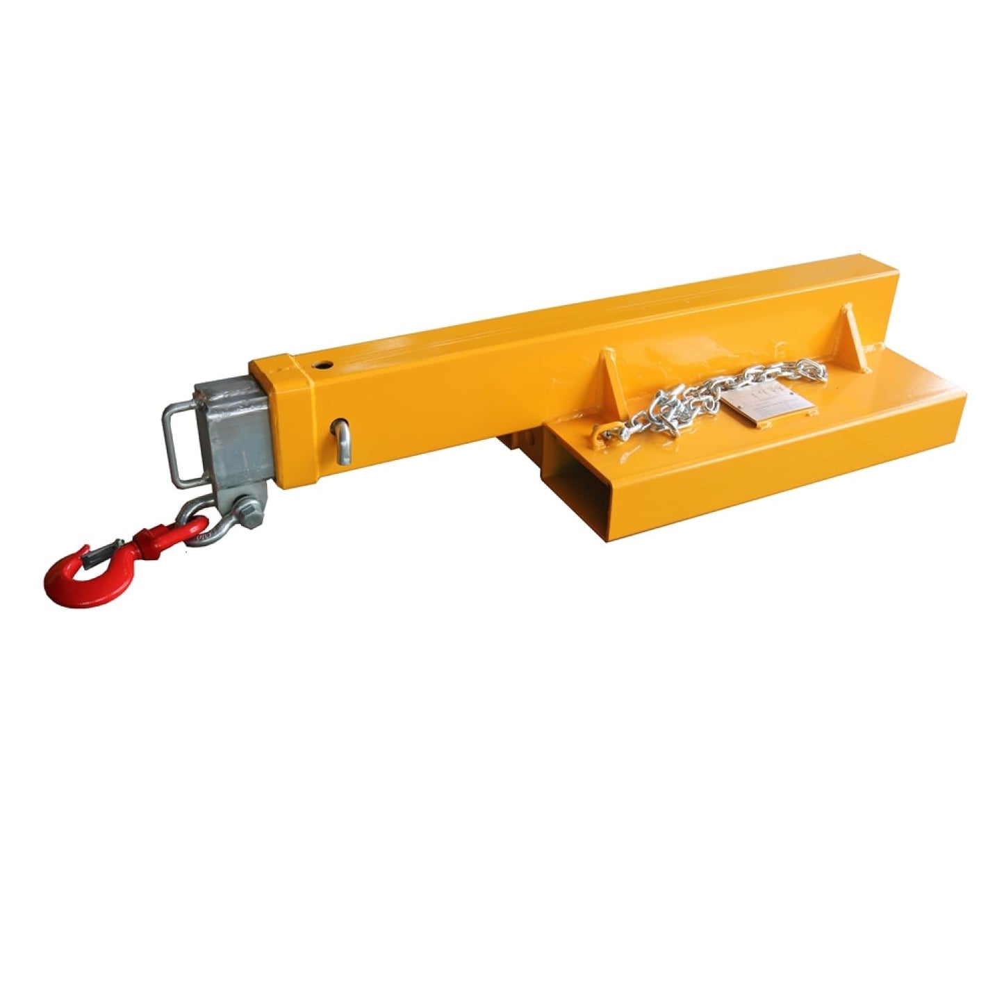Forklift Short Mobile Crane Lifting Hoist Jib Boom 9900lb Capacity Attachments