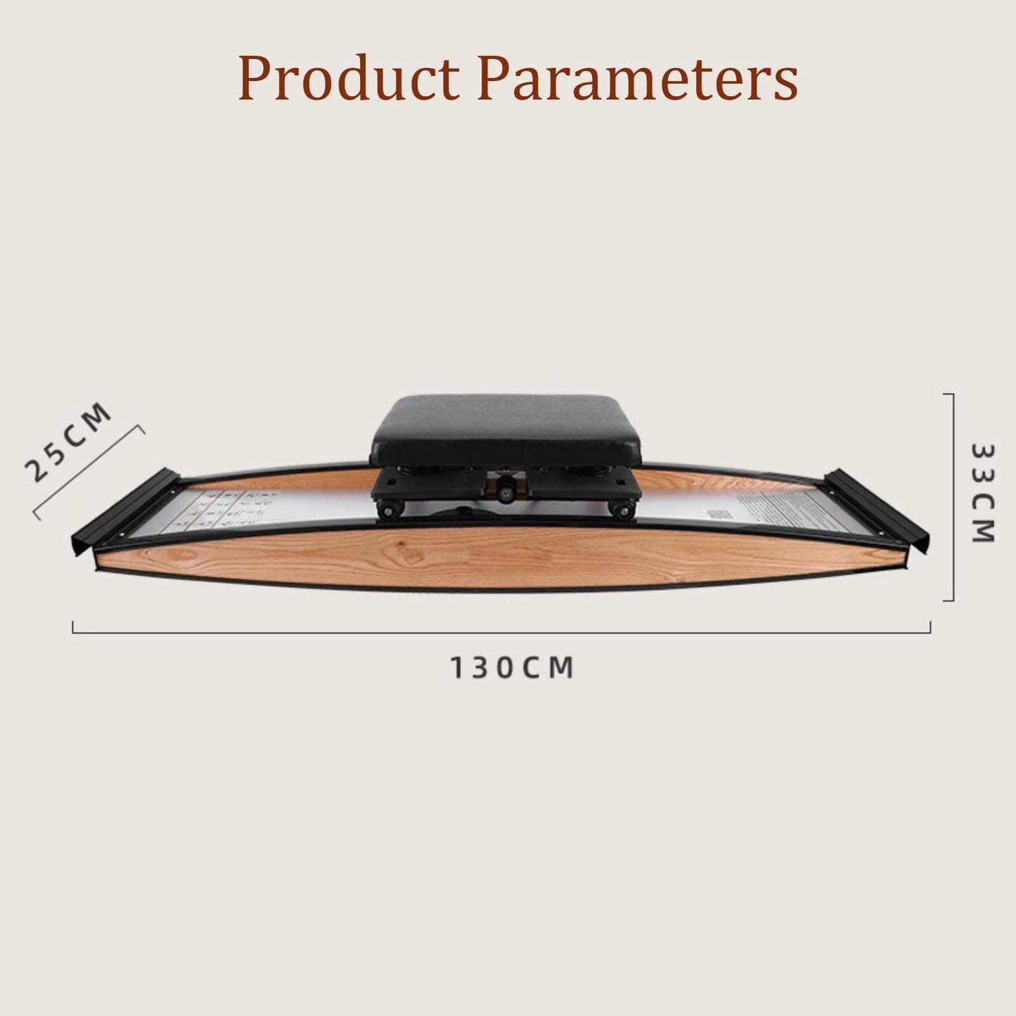 Ski Exercise Machine Leg Exercise Pelvic Muscle Hip Trainer Thigh Exerciser Glutes Workout Equipment, for Exercise at Home