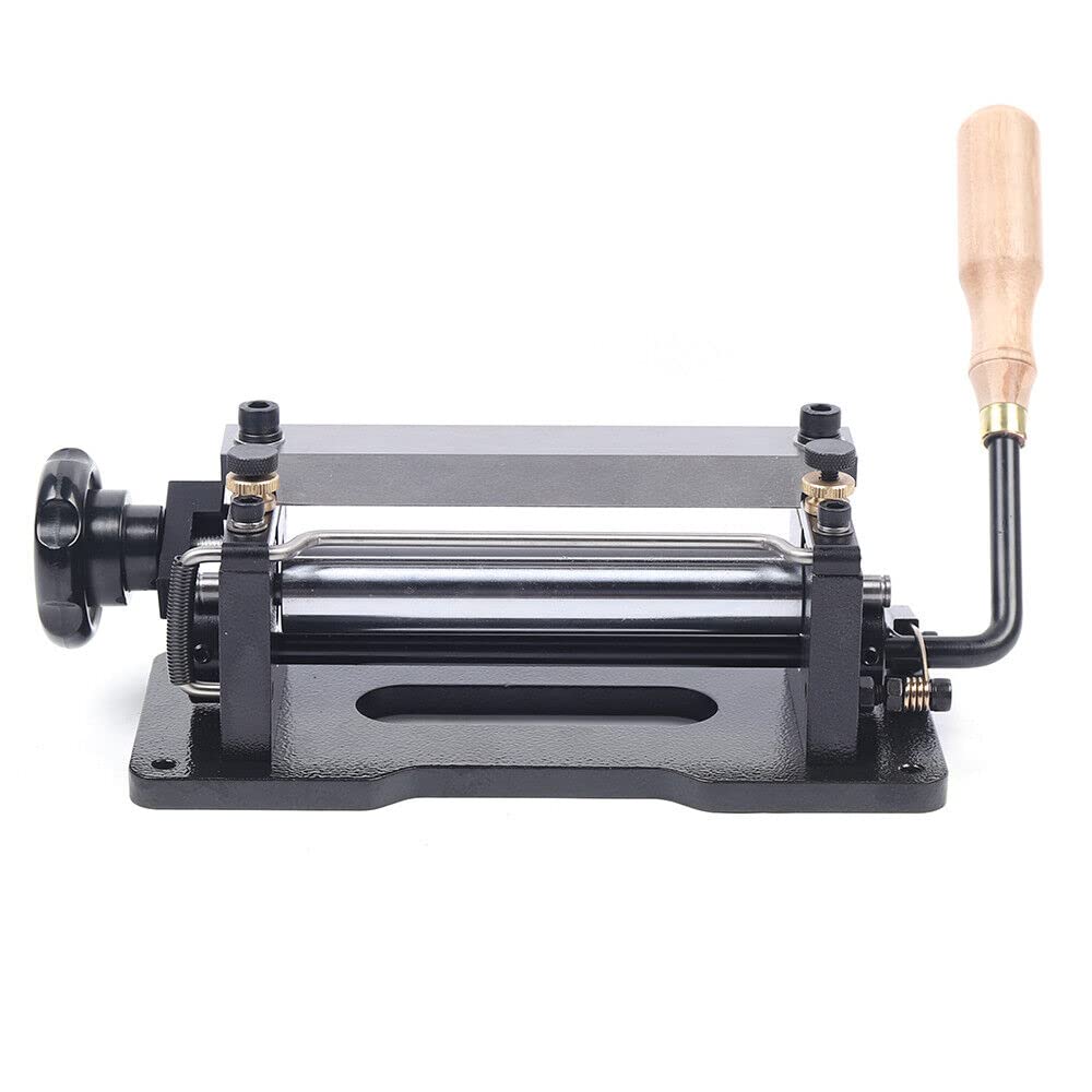 3FLQOOPP Manual Peeling Leather Splitter DIY Manual Ski Shovel Skin Machine Peeling Machine Edge Peeler for Width <7 cm Plant Leather Tanning Powder Set Stainless Steel Craft Tool