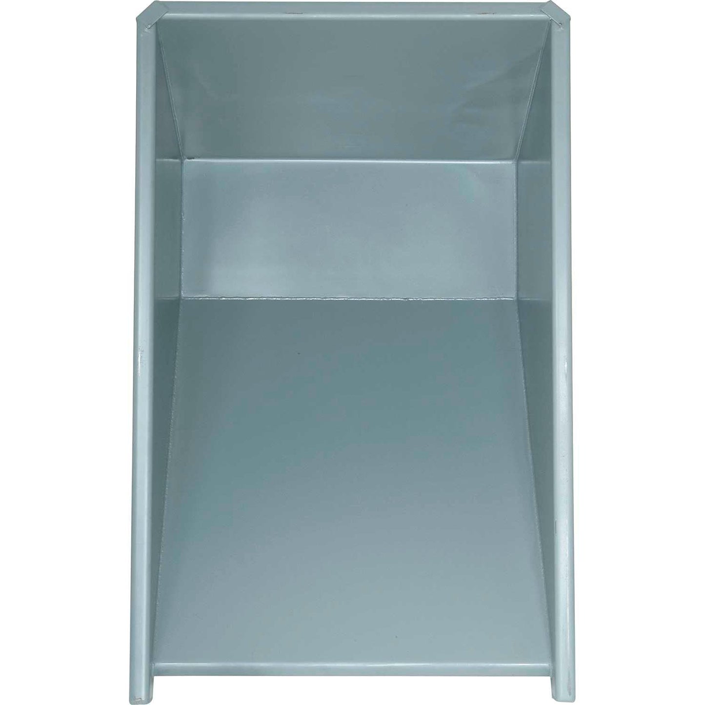 1/2 Cu Yard Heavy-Duty Self-Dumping Hoppers - 52-1/2"Wx37-3/4"Dx32-1/2"H - Gray