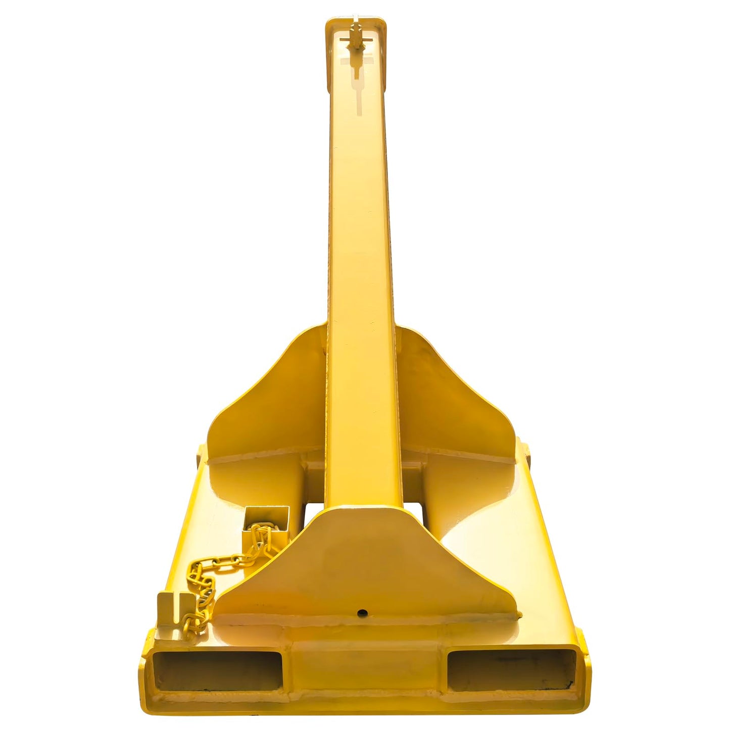 WYDDDARY Adjustable Mobile Crane Lifting Hoist Truss Jib Boom 8818.49LbS Capacity Forklift Telescopic Boom for Forklift Towing Handling(Angle Fixation)