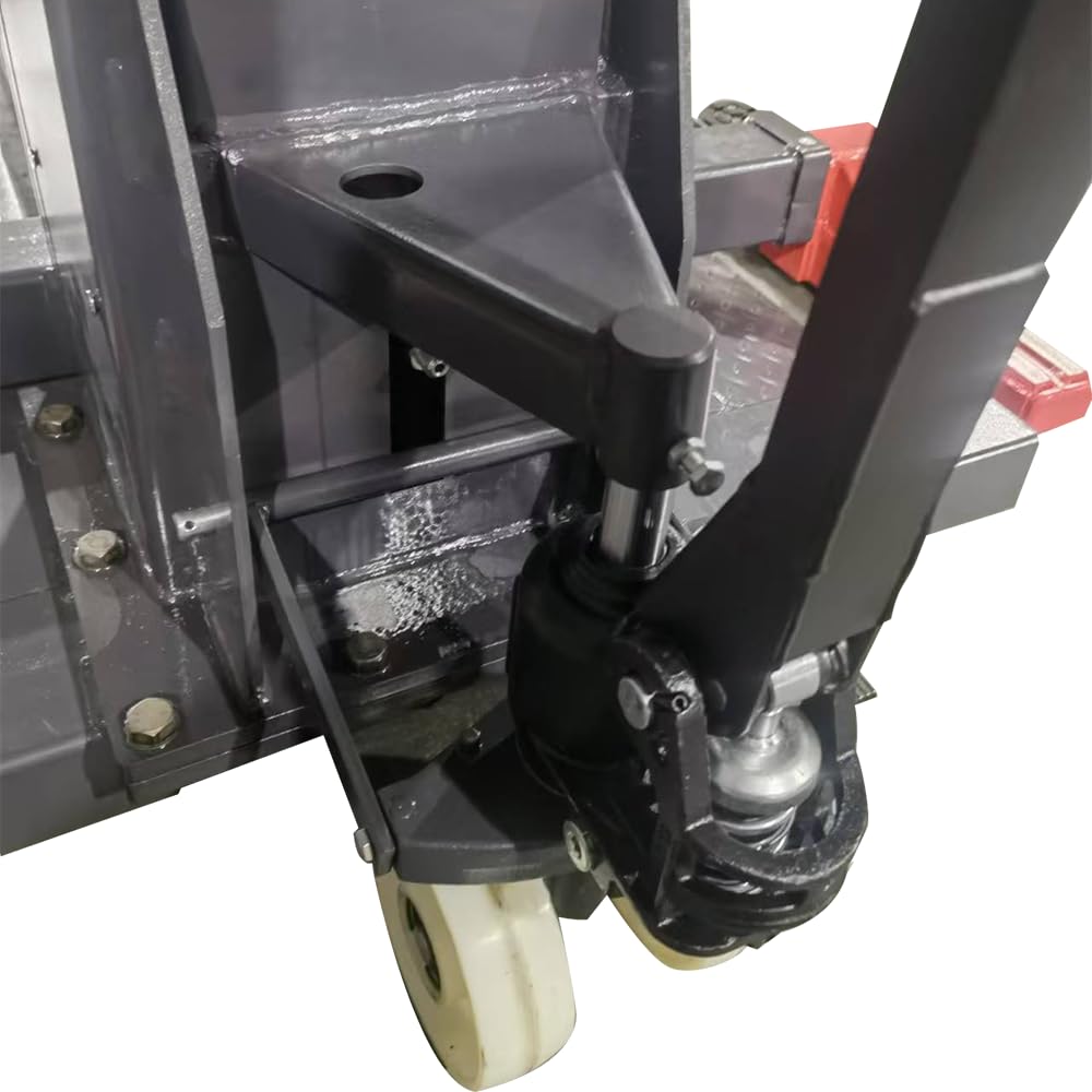 KATOOL 6000lbs Single Post Lift 110v Hydraulic Portable Lift Single Post Auto Lift 71'' Lifting Height for Home Garage