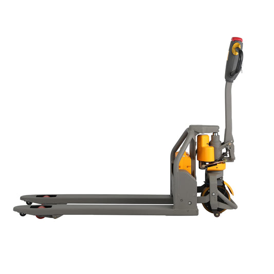 Tory Carrier Full Electric Power Pallet Jack 3300lbs Capacity Lithium Battery Electric Pallet Trucks 48" x27" Fork Size