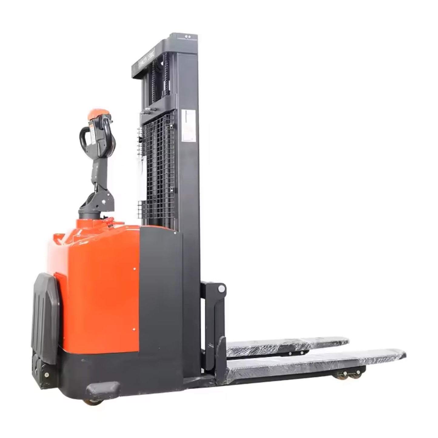 1.5–2 Ton Full Electric Pallet Stacker, Walk-Behind Lift Truck for Warehouse Material Handling