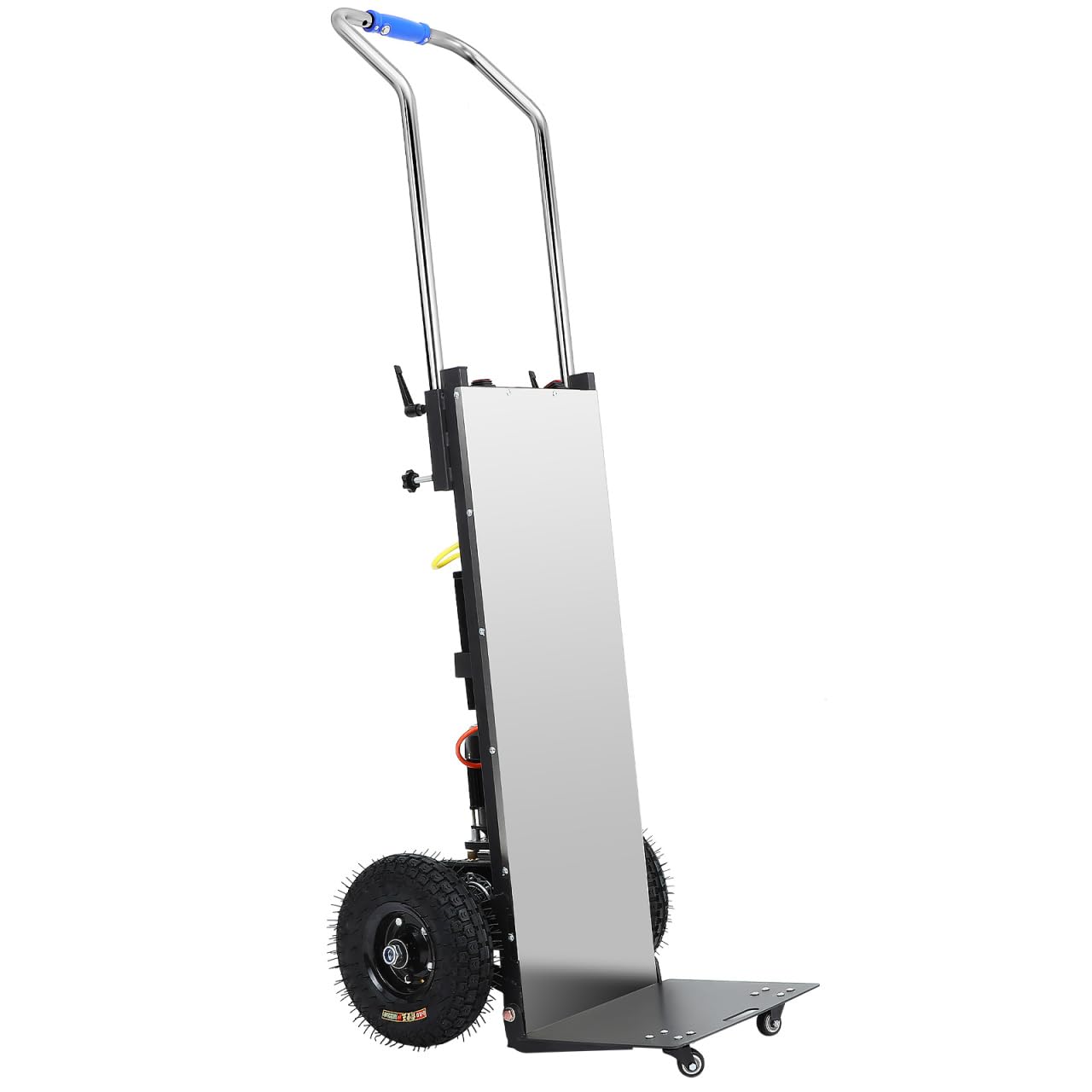 Electric Stair Climber Hand Truck, 900 lbs Heavy Duty Power Dolly for Stairs, 1200W Motorized Stair Climbing Cart with 2-Speed Control, Foldable Furniture Mover for Appliances, Safes & Warehouse Use