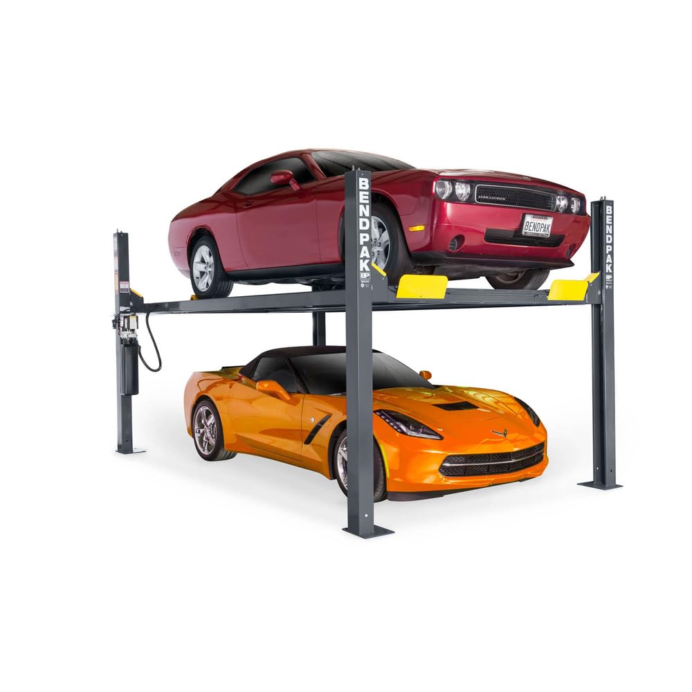 BendPak HD-9-9000lb Capacity 4 Post Car/Vehicle/Auto Lift - Standard Width - Garage/Shop -(220V)